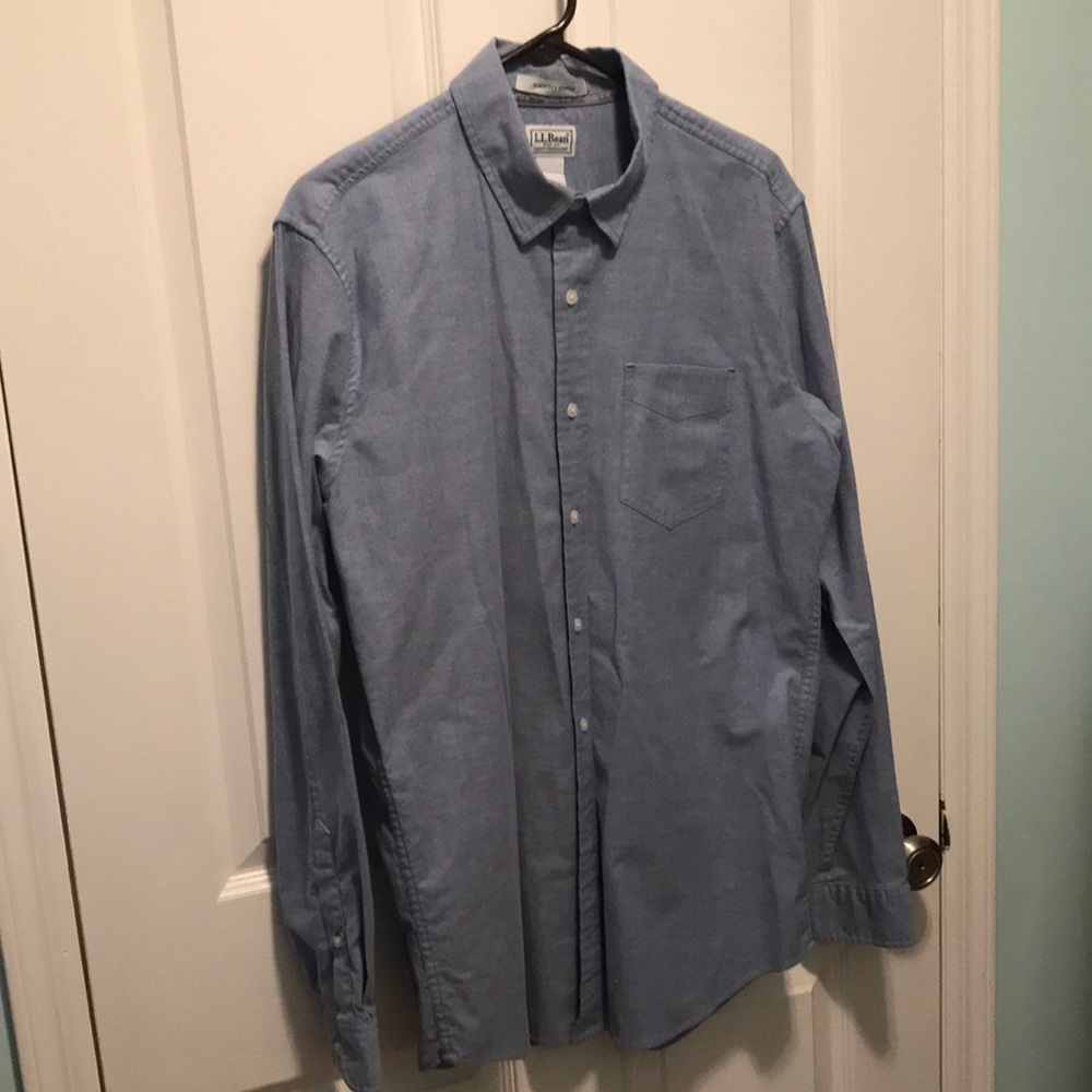 LL Bean stretch Oxford shirt